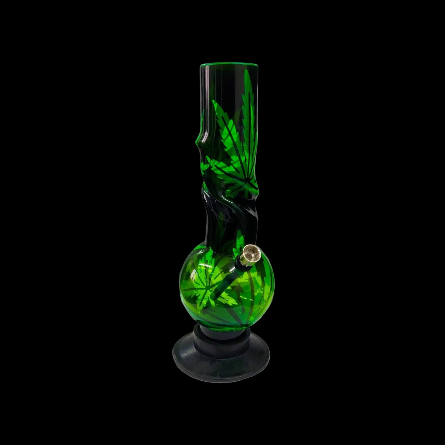 30cm Leaf Bubble Ice Twist Acrylic
