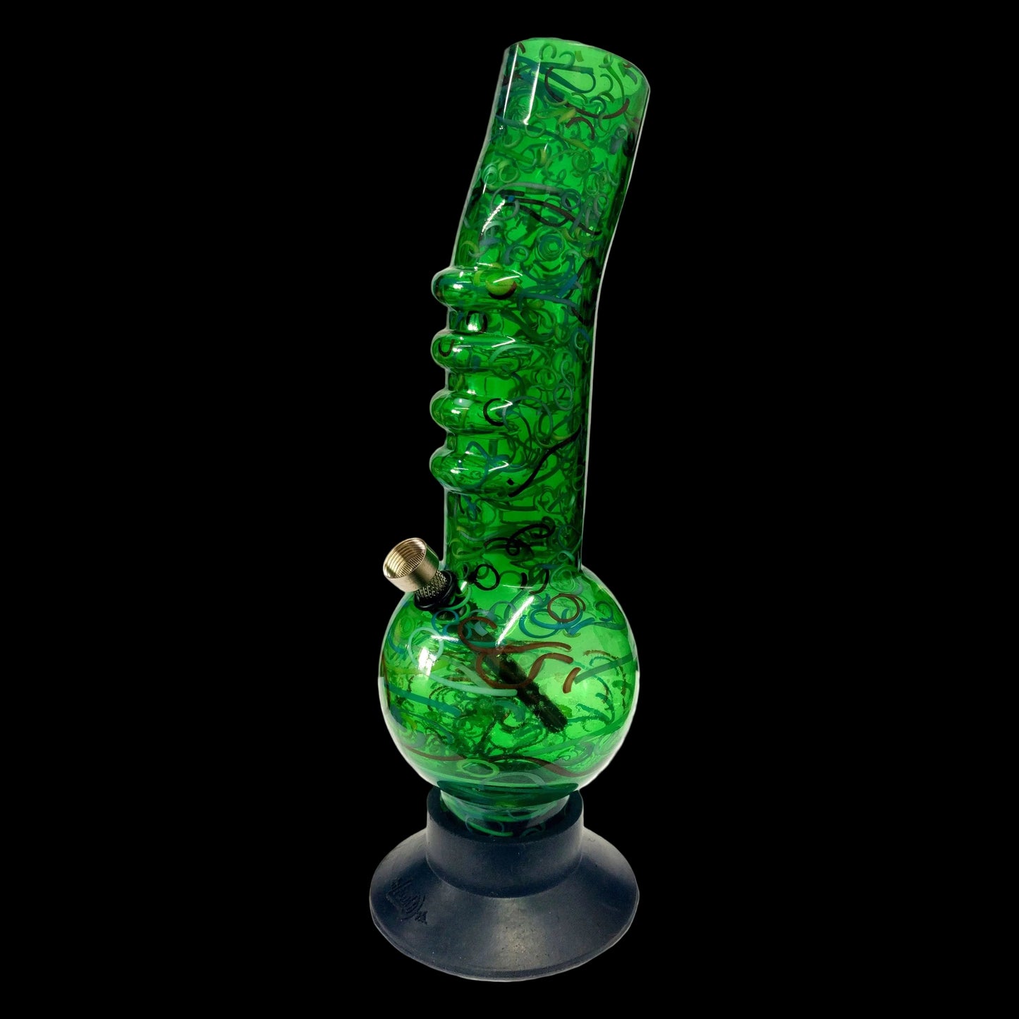 30cm Grip Bubble Lean LOUD Acrylic