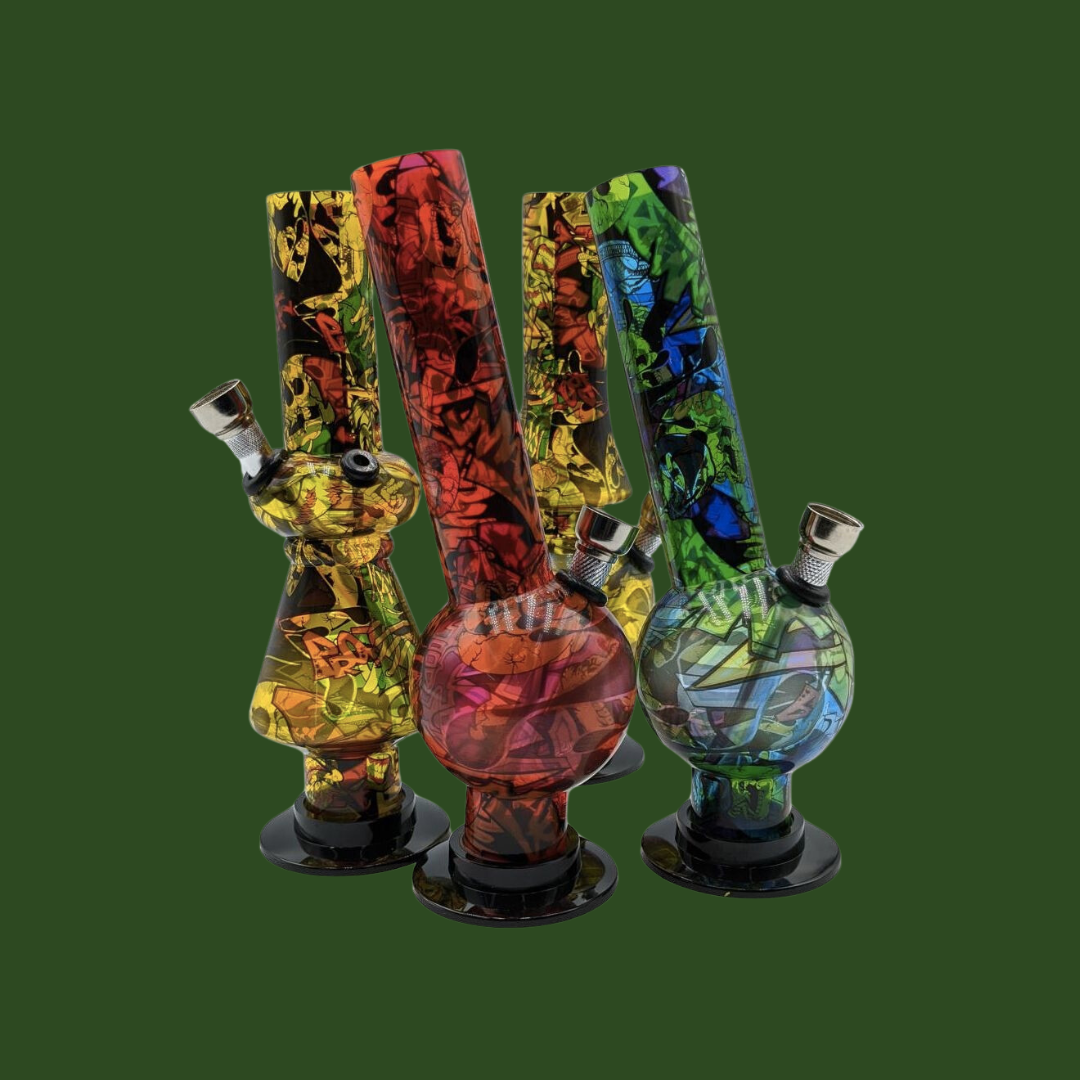 Graffiti 20cm Waterpipe