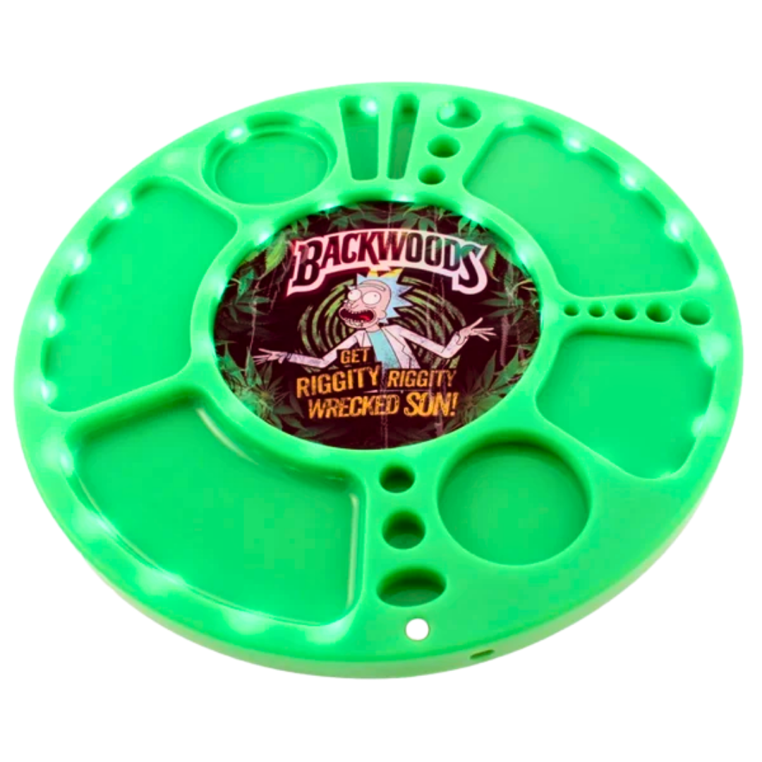 Lazy Susan RM LED Smokers Tray