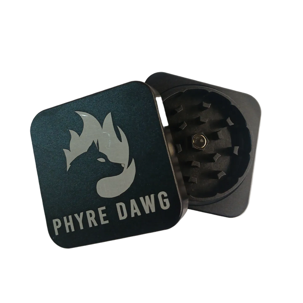 Phyre Cube 2 Piece Black Grinder
