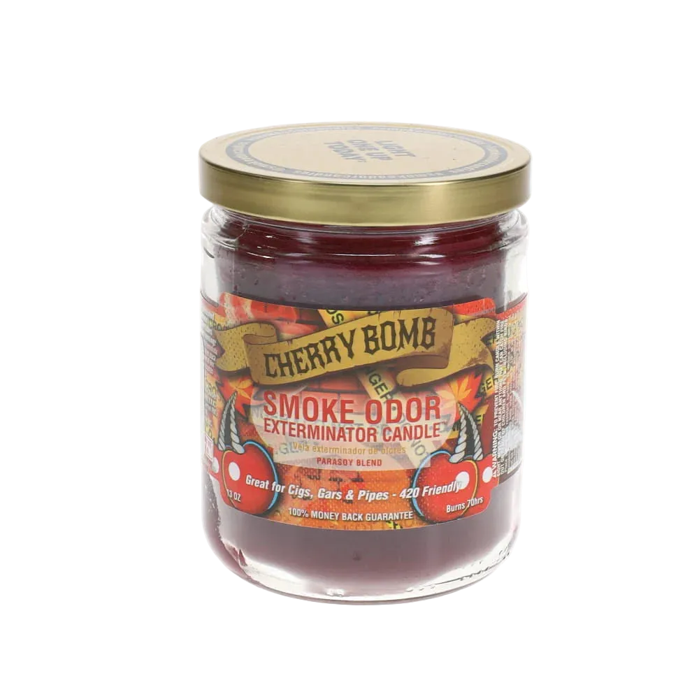 13oz Smoke Odor Exterminator Candle - Cherry Bomb