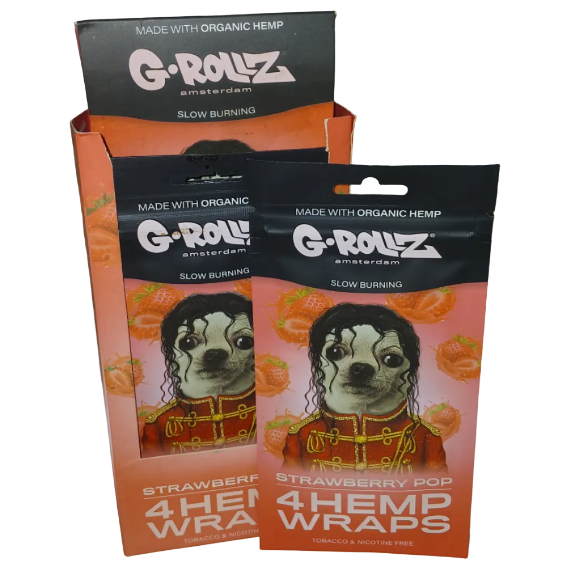 G Rollz Strawberry Pop Hemp Wraps