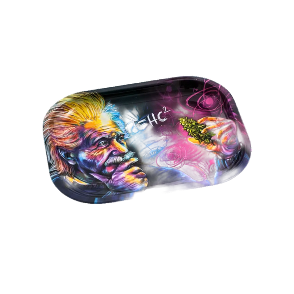 V Syndicate Einstein Small Metal Rolling Tray