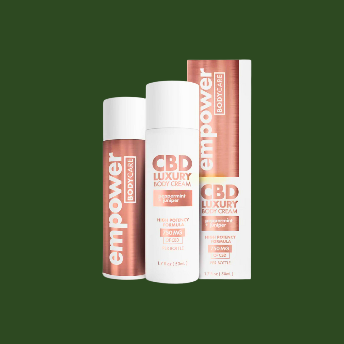 Empower Peppermint-Juniper CBD Lotion