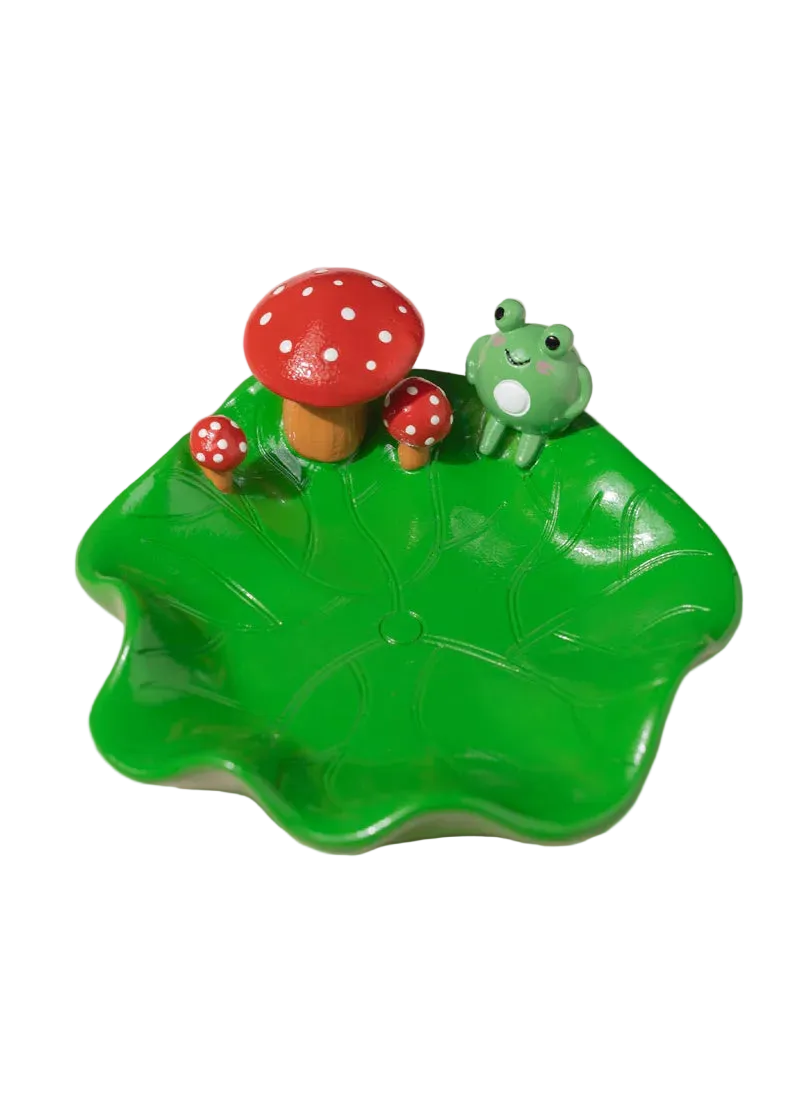 Frog Lily Pad Ashtray