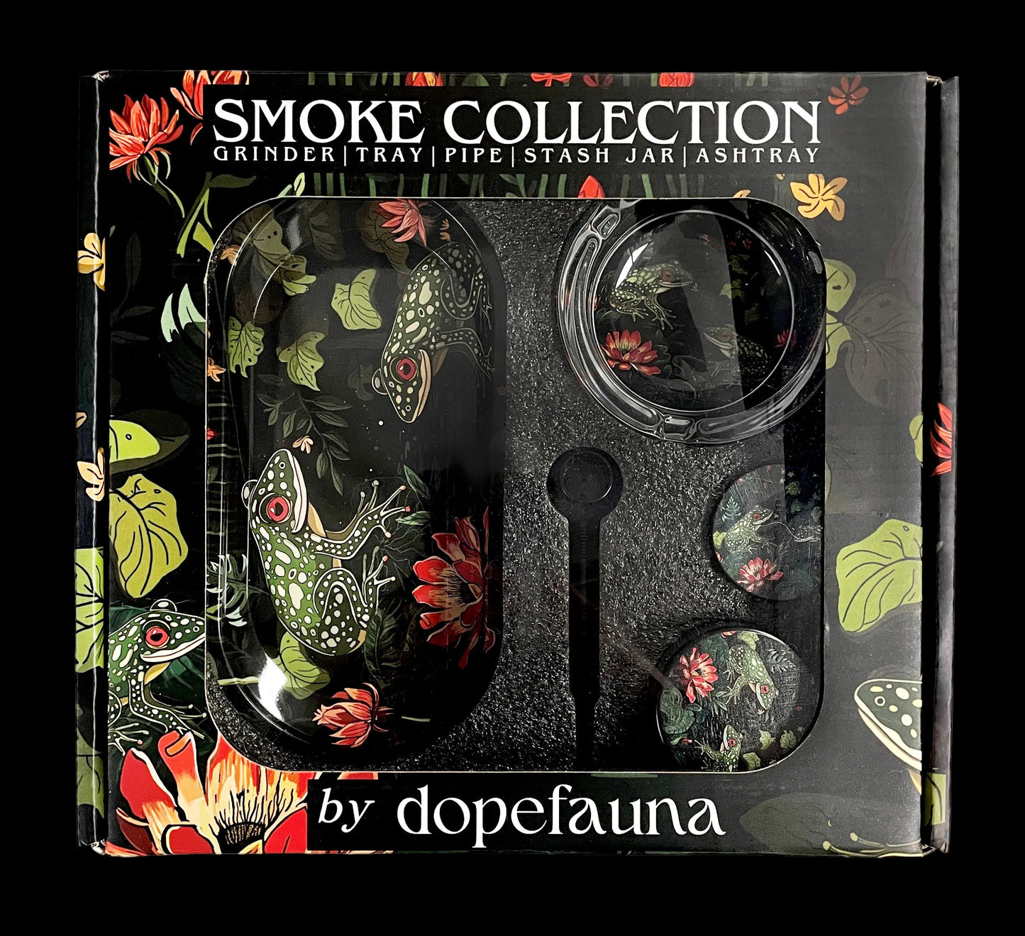 Dopefauna Smoke Collection Box-Frog Design