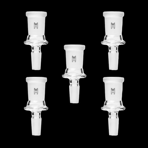 Glass Adaptor 18mm M to 14mm F Straight