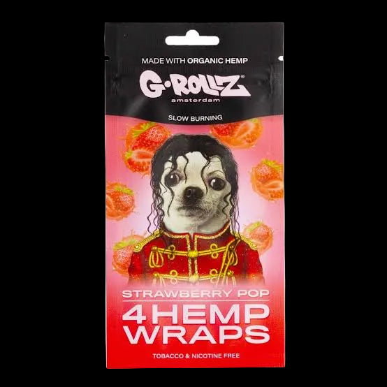 G Rollz Strawberry Pop Hemp Wraps