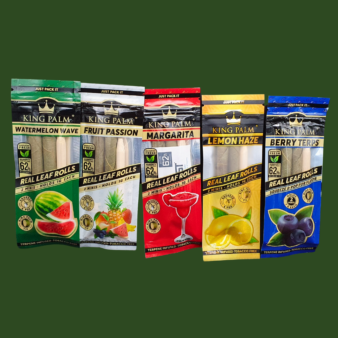 King Palm 2pk Minis holds 1g