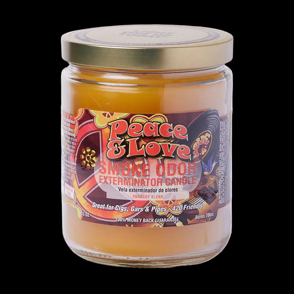 13oz Smoke Odor Exterminator Candle - Peace & Love