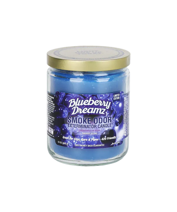13oz Smoke Odor Exterminator Candle - Blueberry Dreamz