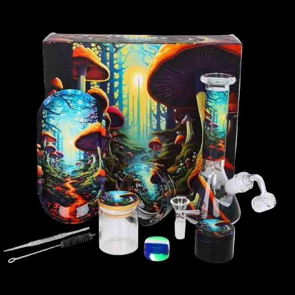 Mushroom Waterpipe Gift Set